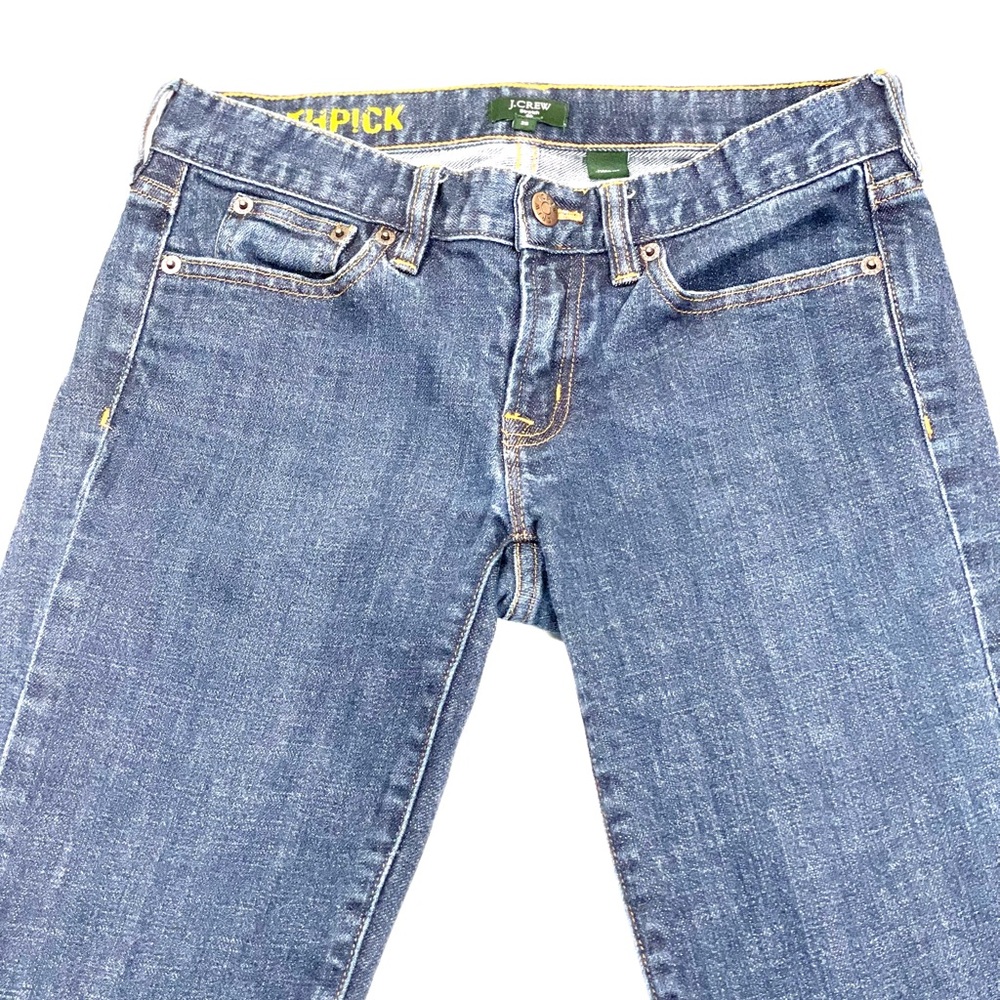 J. Crew Toothpick Ankle Jeans